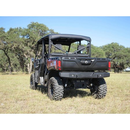 Steelcraft Automotive 16-C CAN AM DEFENDER ALL FINE TEXTURED BLACK UTV REAR BUMPER REPLACEMENT 65-1000